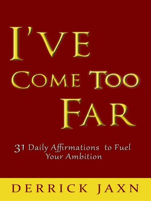 cover image of I've Come Too Far